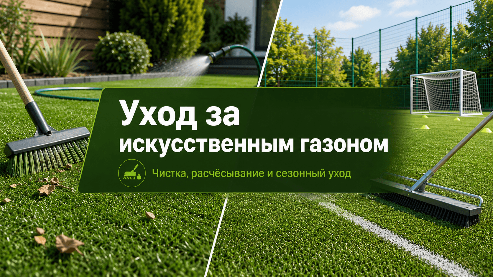 Жасанды газонға күтім жасау: толық нұсқаулық